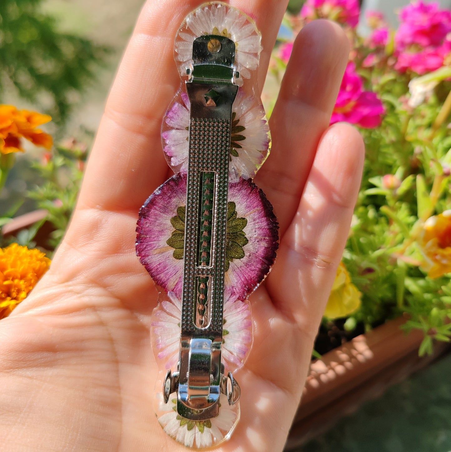 Шнола за коса с маргаритки