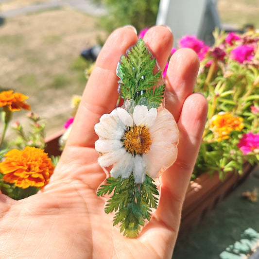 Шнола за коса с маргаритка